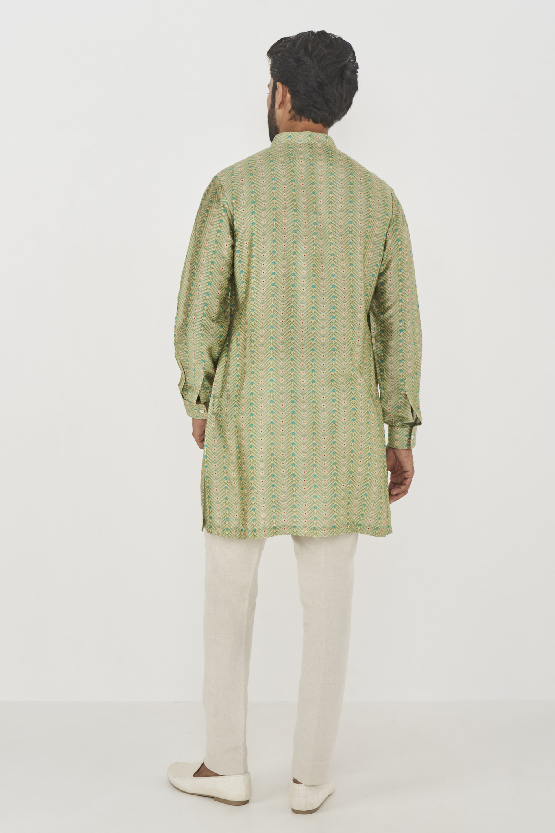 Gihan Kurta - Sage Green, Sage Green, image 3